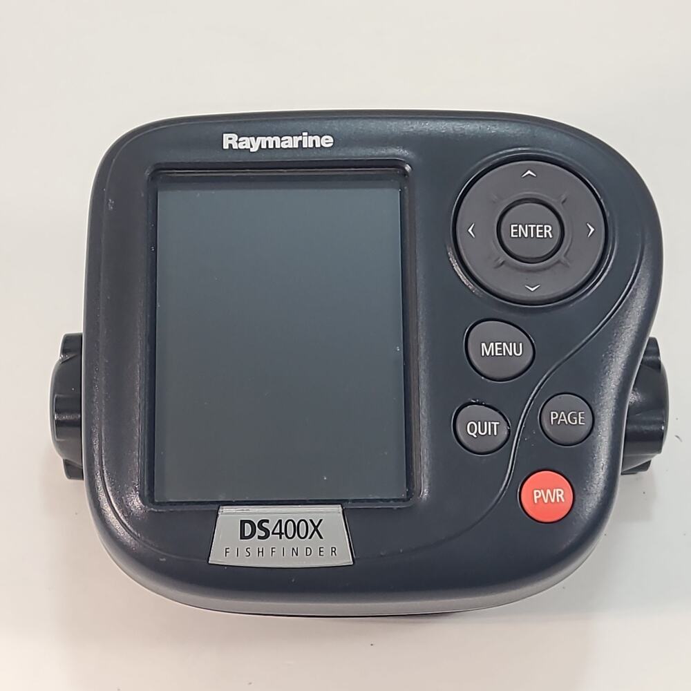 RAYMARINE Color HDFI Fish finder DS400X, MAIN DISPLAY UNIT ONLY - WORKS WELL